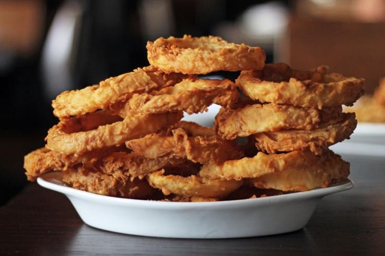 Signature dish: seasonal greens with house dressing